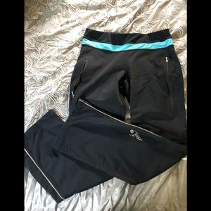 Preowned Lululemon spirit bird windstopper pant 8